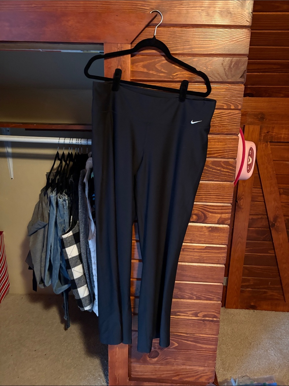Nike Black Women's Performance Leggings with Swoosh